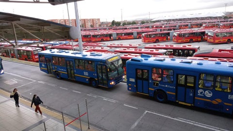 Portal Américas de Transmilenio, cerrado por manifestaciones