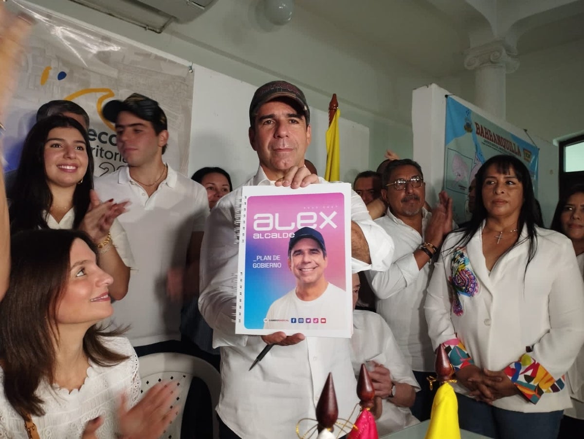 Alejandro Char, candidato a la Alcaldía de Barranquilla.
