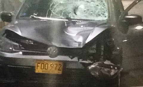 Conductor, al parecer borracho, atropelló y mató a funcionaria de la Alcaldía en la Autopista Norte