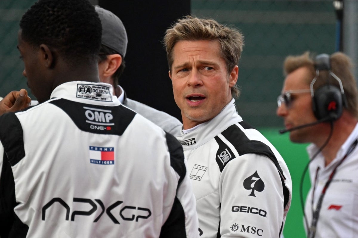 Brad Pitt, a sus casi 60 años, aparece en la Fórmula: hará una película producida por Lewis Hamilton