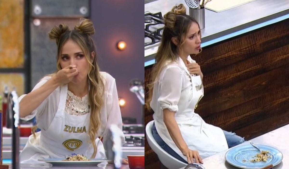 Zulma se come el plato antes de ser llamada