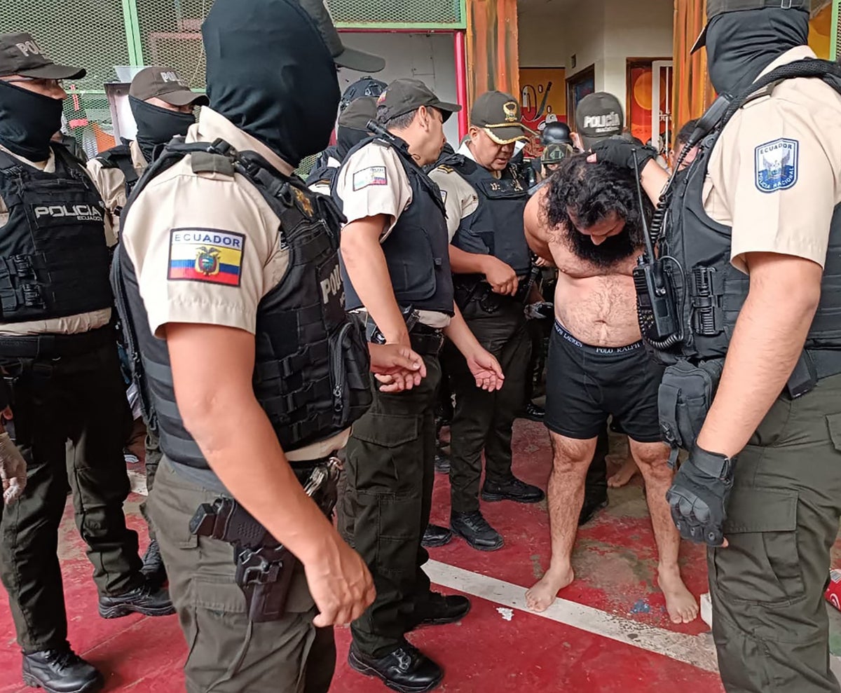 Operativo militar en Ecuador para trasladar al líder de la banda 'Los Choneros'