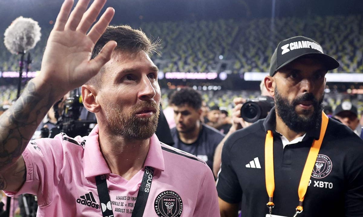guardaespaldas de Messi