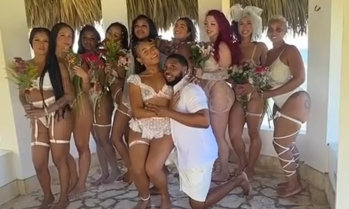 Hombre se casó con 10 mujeres a la vez: todas se llevan bien