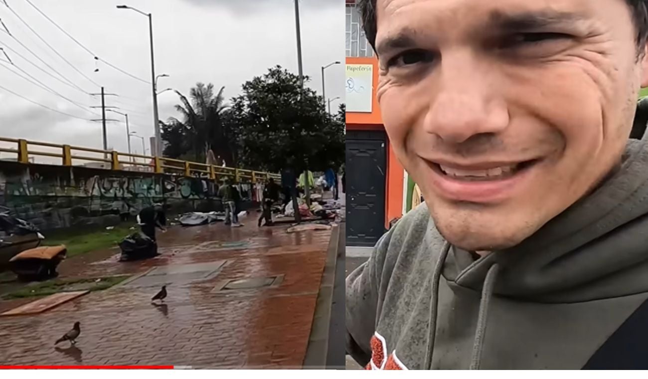 Youtuber muestra las calles más peligrosas del centro de Bogotá