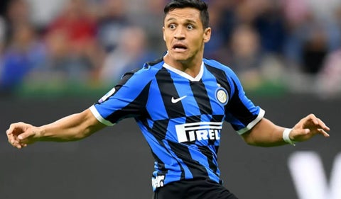 Alexis Sánchez, jugador del Inter de Milán