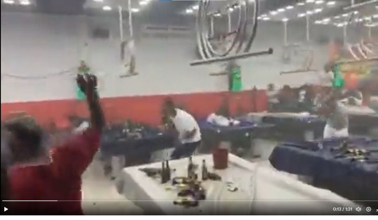 Batalla campal en billar de Barranquilla