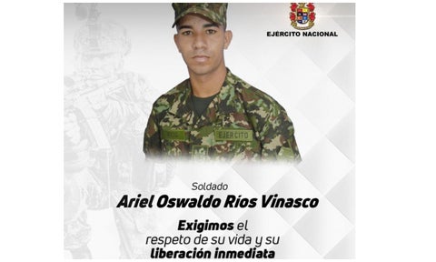 Soldado secuestrado en Arauca: Ejército le responde al ELN