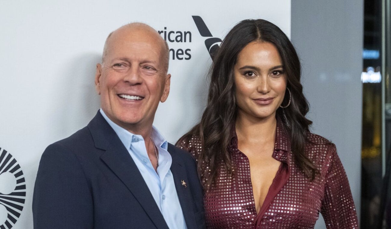 Bruce Willis y su esposa