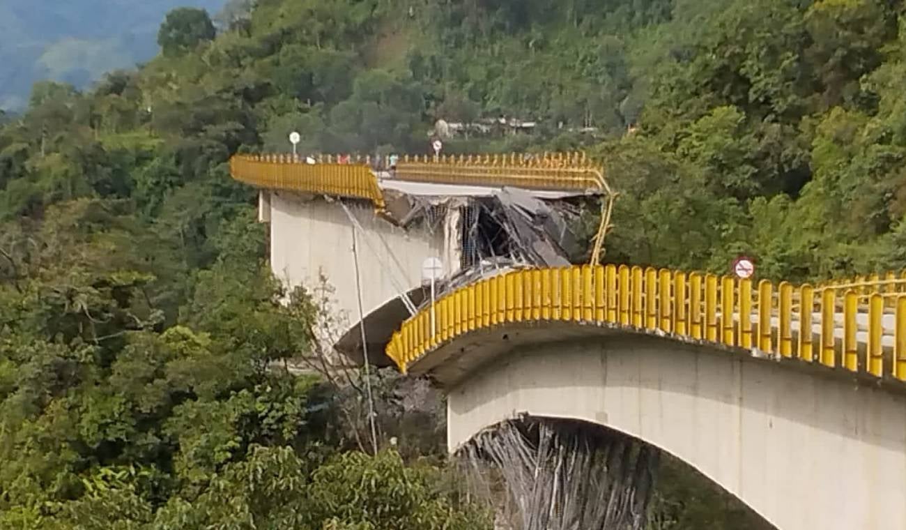 Caída puente Los Grillos