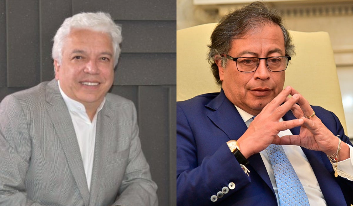 Carlos Alonso Lucio y Gustavo Petro