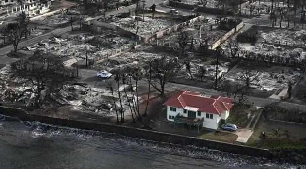 Incendio en Hawai
