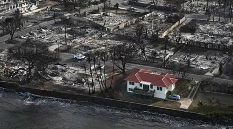 Incendio en Hawai