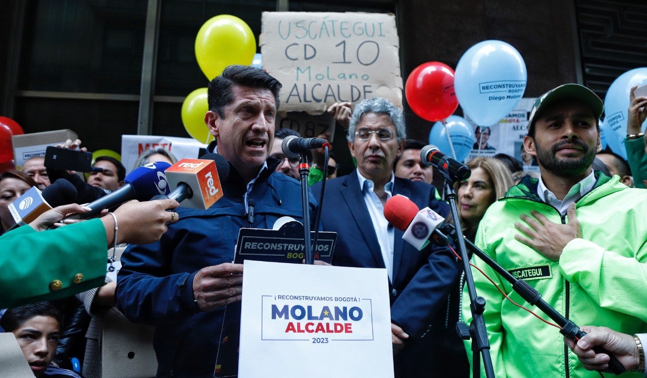 Diego Molano candidato a la alcaldía de Bogotá