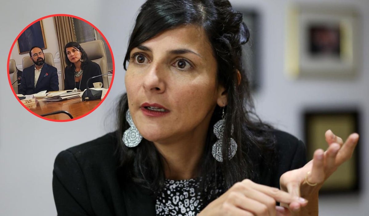 Irene Vélez en el Consejo de ministros