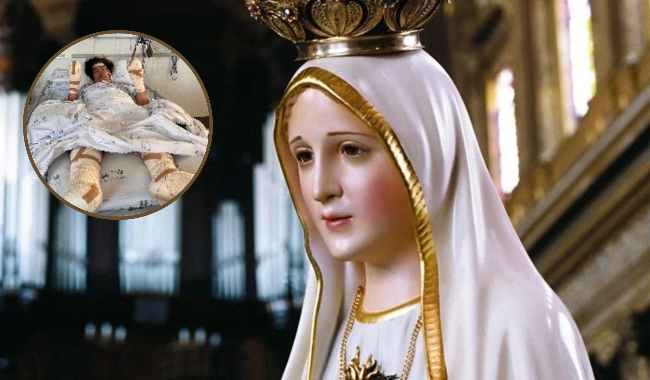 Viajó a ver la virgen de Fátima y ahora lucha por su vida
