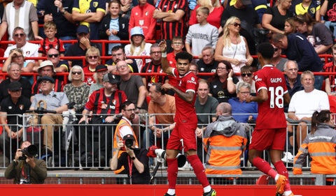El golazo de Luis Díaz en la segunda fecha de la Premier