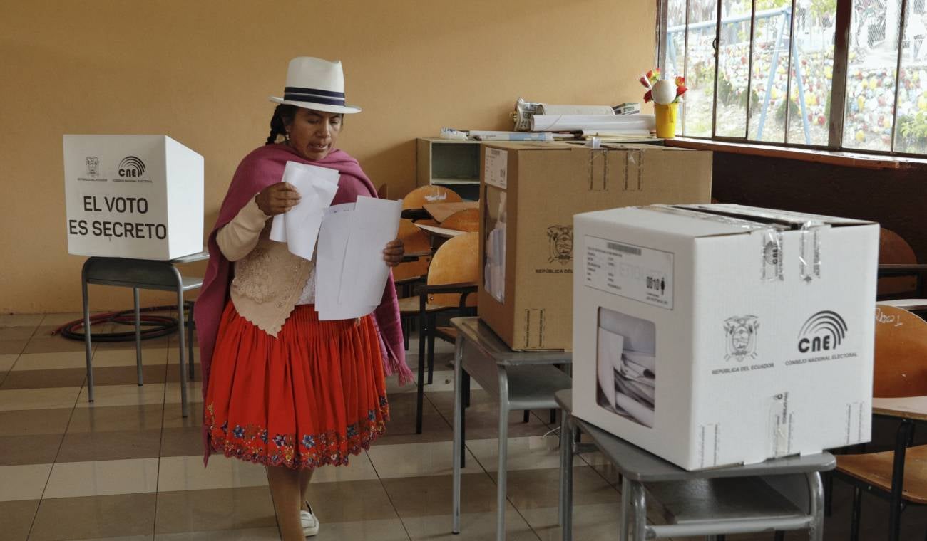 Elecciones en Ecuador