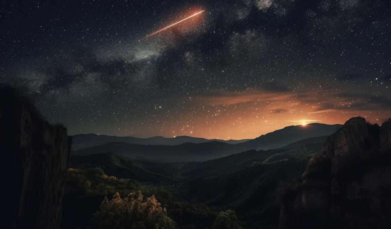 Estrellas fugaces- imagen de referencia