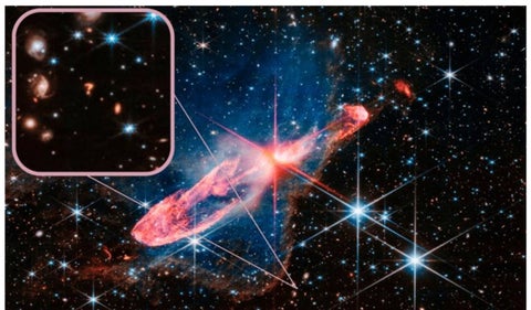extraña imagen del espacio