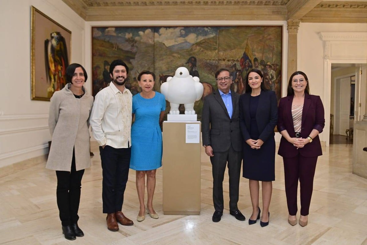 Reunión del presidente Petro con la delegación de congresistas de EE.UU.