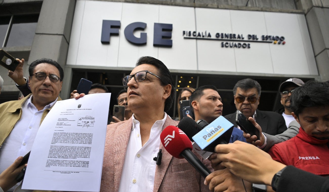 Fernando Villavicencio, candidato presidencial asesinado