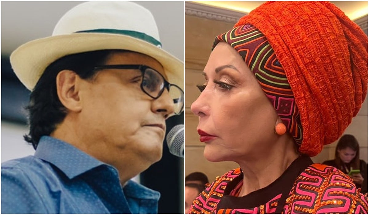 Fernando Villavicencio y Piedad Córdoba