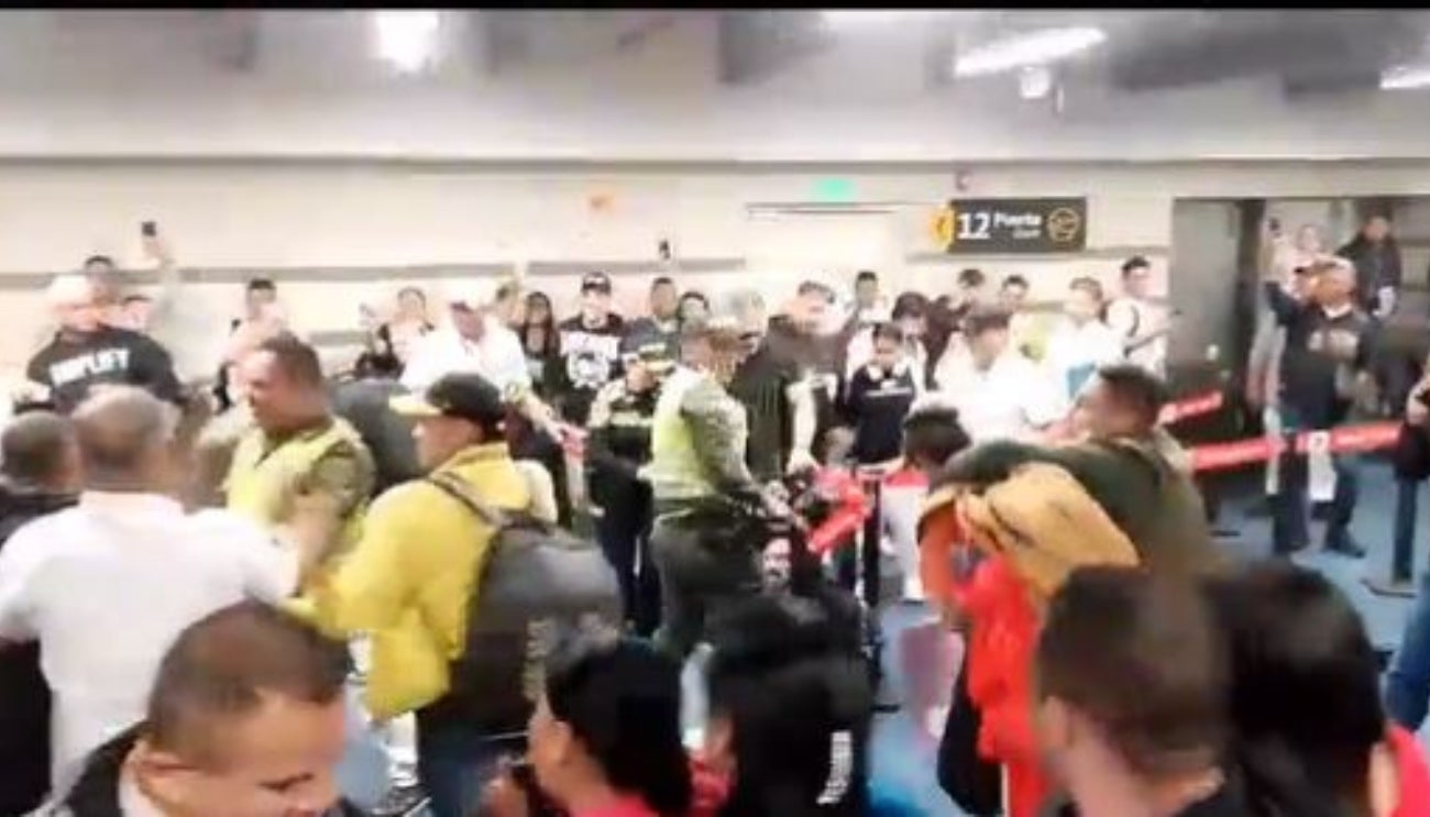 Pelea en el aeropuerto de Barranquilla por Avianca [Video]