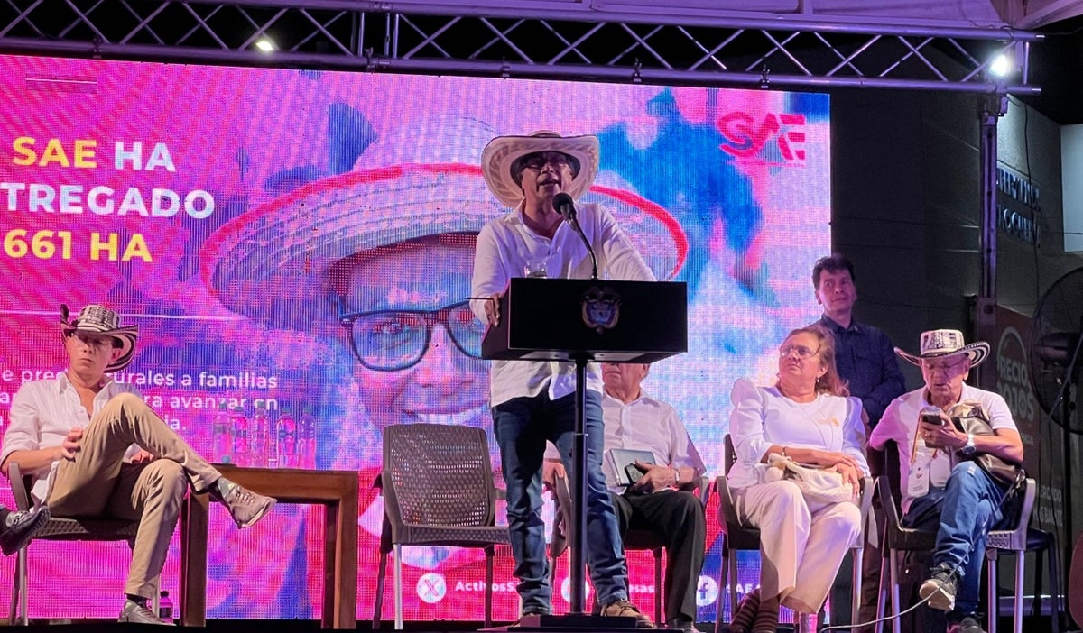 Gustavo Petro en Ciénaga de Oro