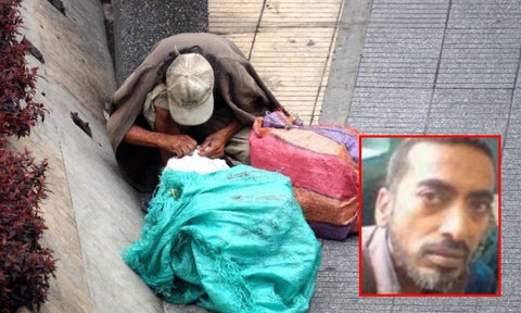 Habitante de calle recaudó millones y millones de pesos pidiendo monedas en lugares famosos