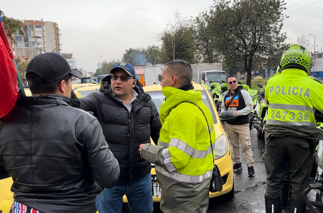 Taxistas Bogotá