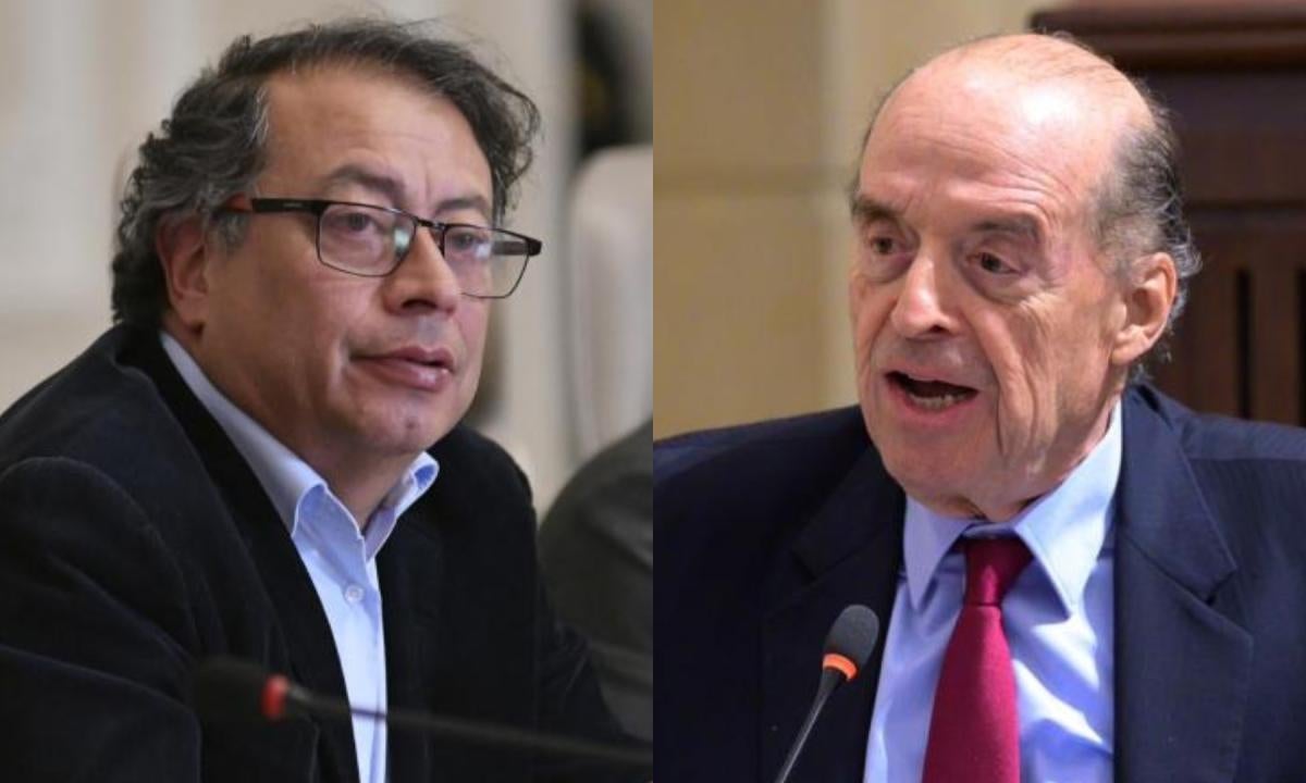 Gustavo Petro y Álvaro Leyva