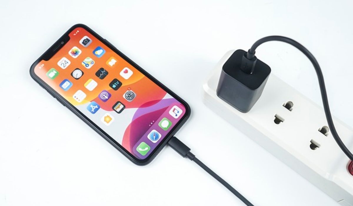 iPhone cargando