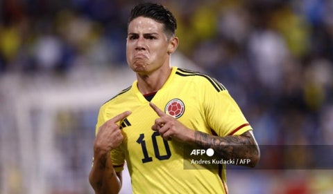 James Rodríguez en la Selección Colombia