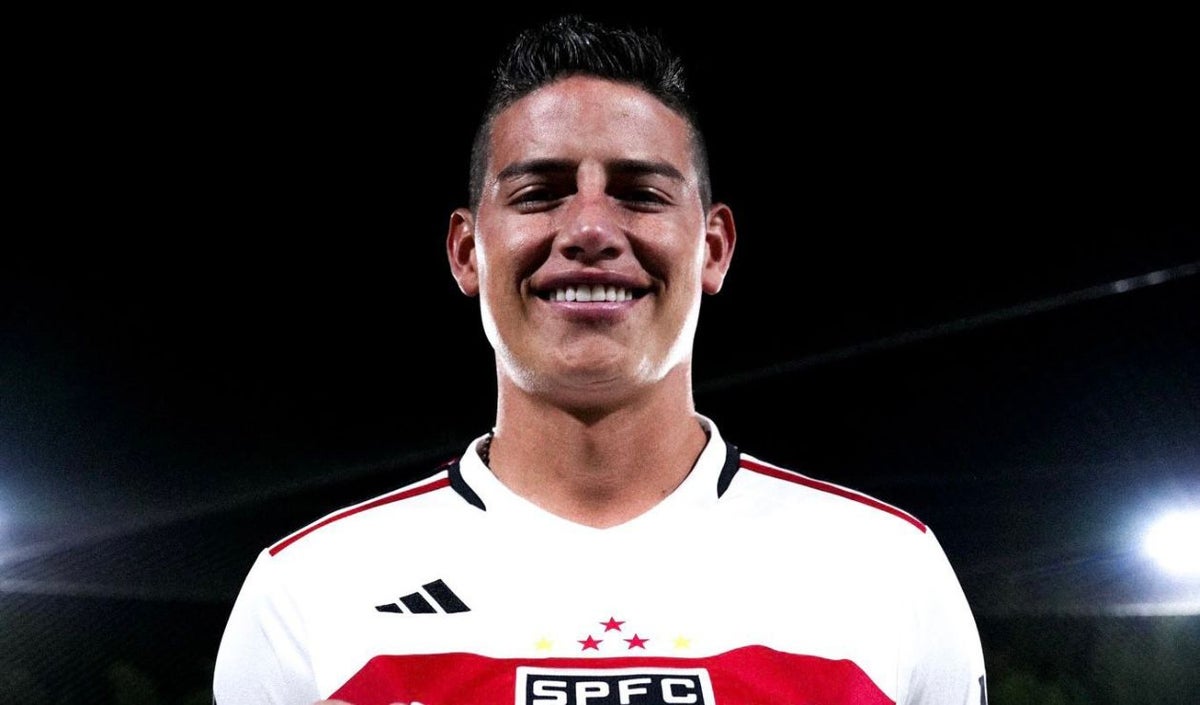 James Rodríguez en Sao Paulo