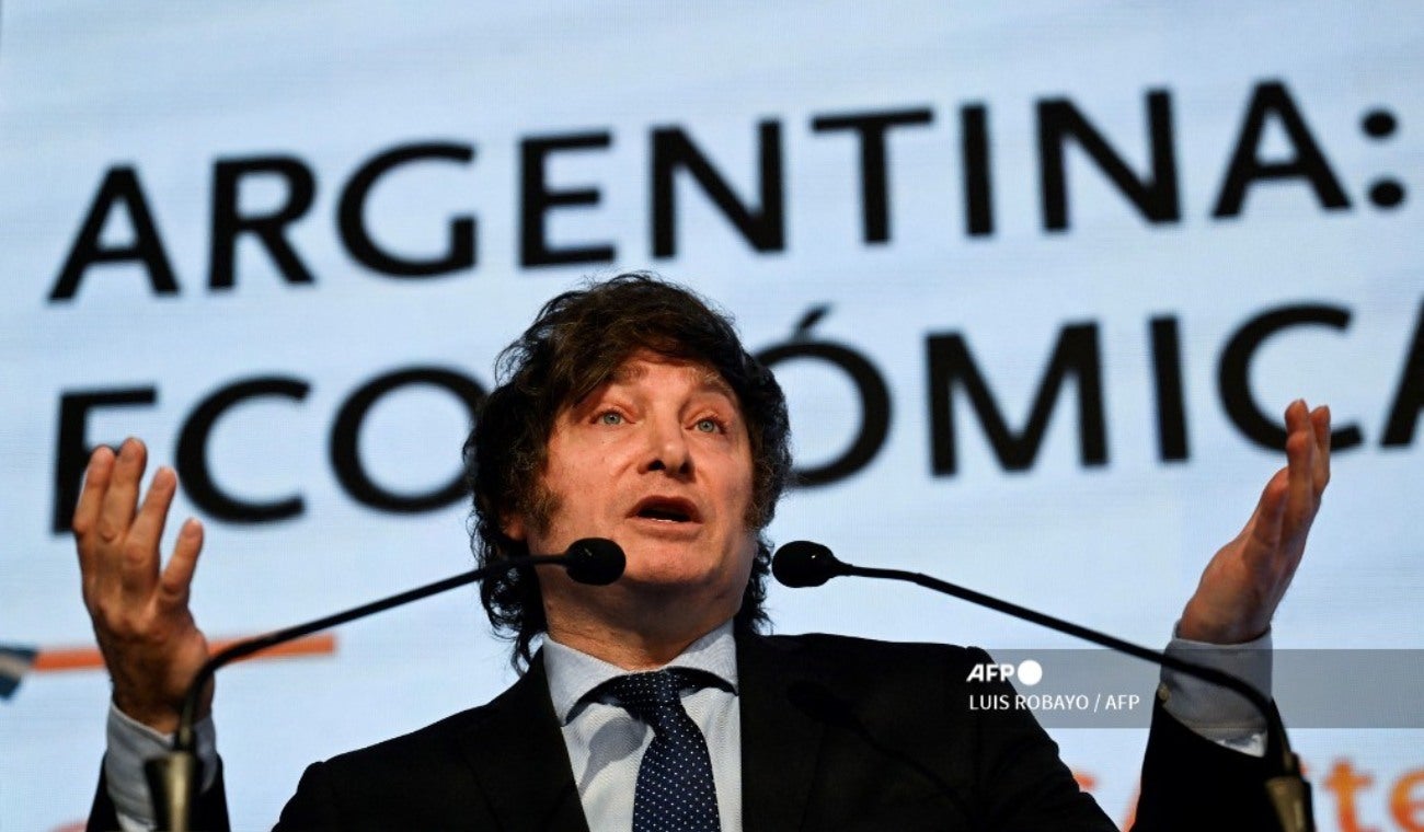Javier Milei, candidato presidencial