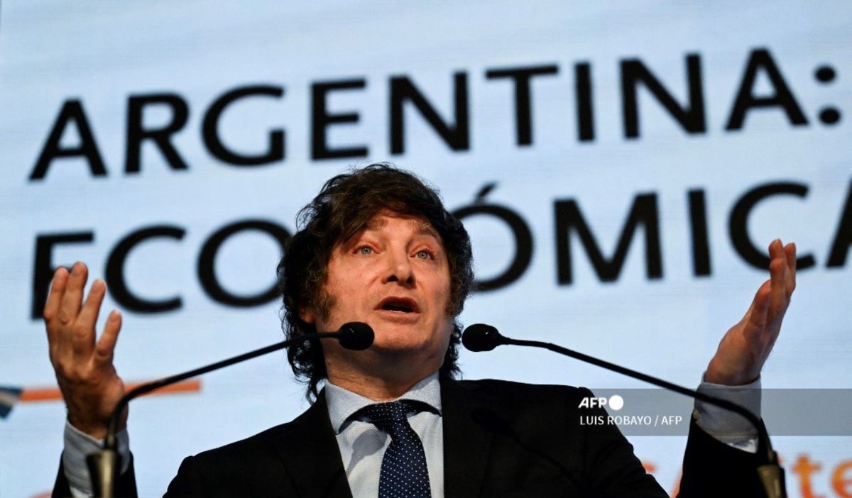 Javier Milei, candidato presidencial