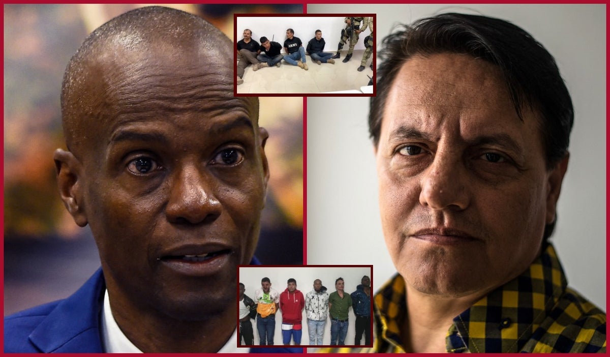 Jovenel Moïse y Fernando Villavicencio y los sicarios colombianos