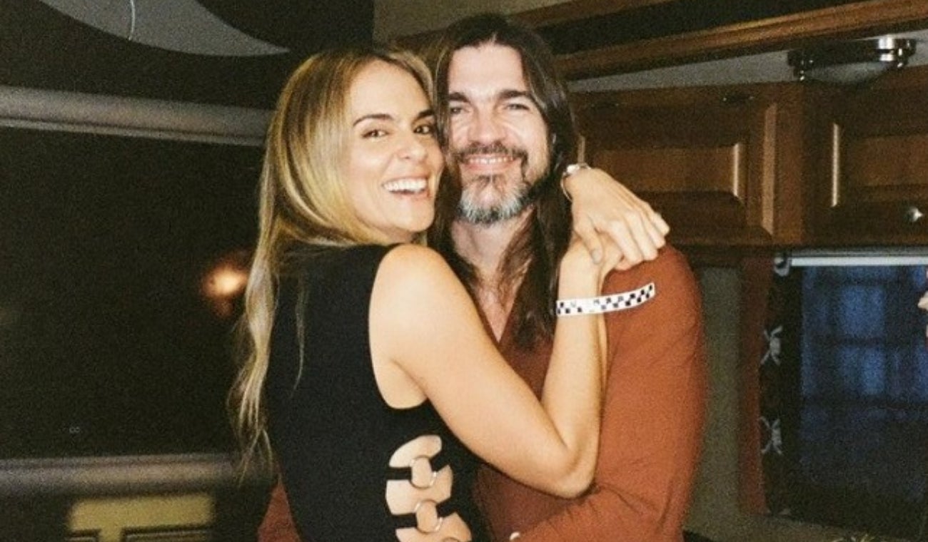Juanes y Karen Martínez