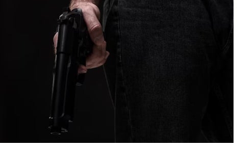 Ladrón con arma de fuego