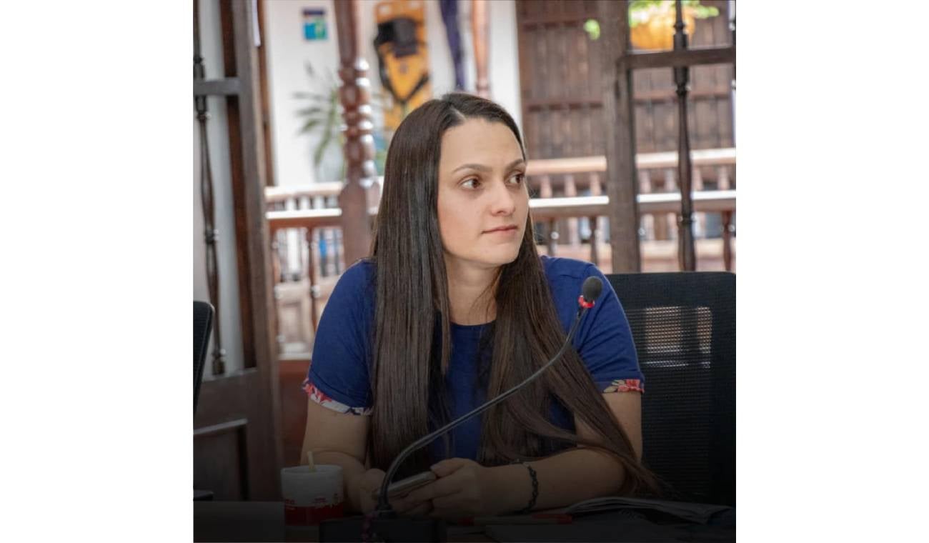 Leidy Johana Baena, concejal de Rionegro