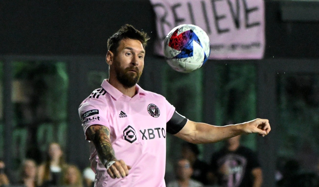 Lionel Messi y su gol con el Inter Miami