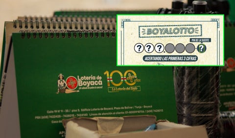 Lotería de Boyacá y Boyalotto 12 de agosto de 2023