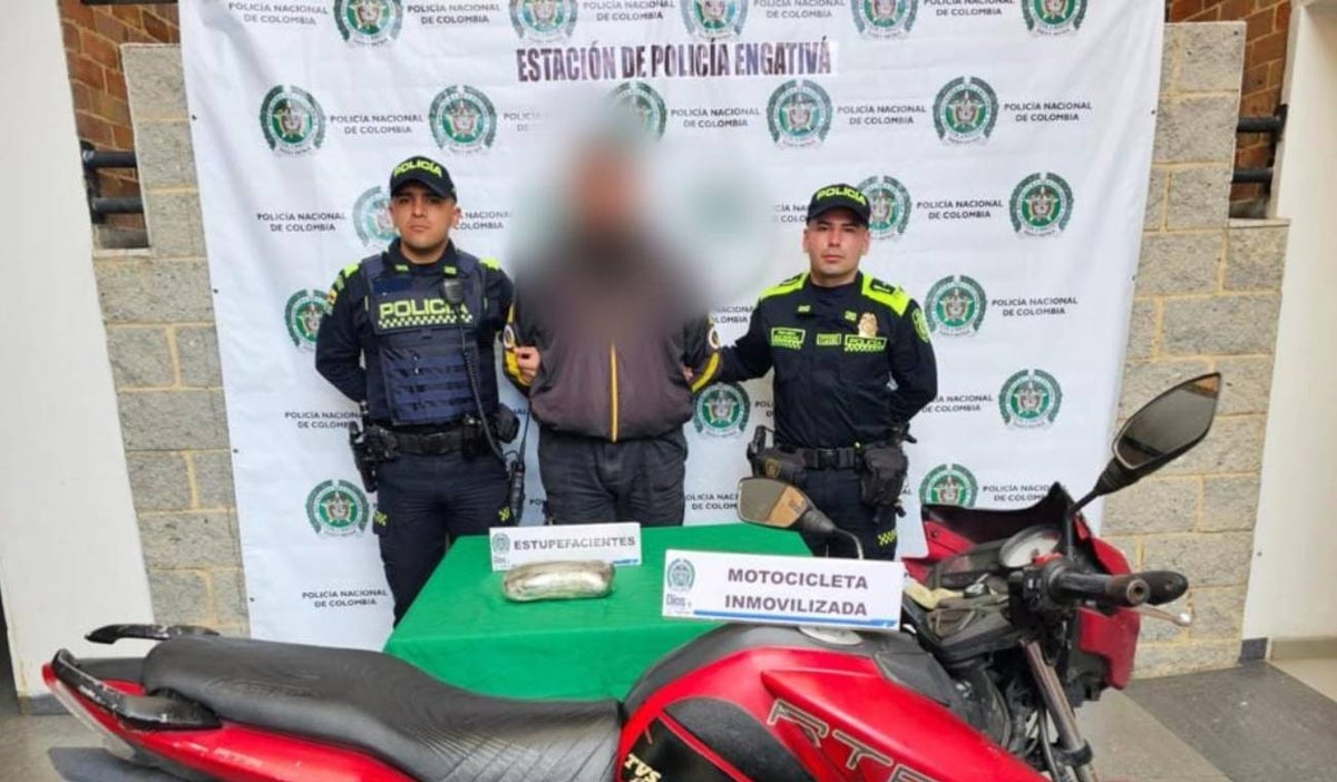 Mensajero aprovechaba su trabajo para entregar droga puerta a puerta