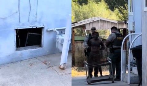 Descubre que un hombre vivía debajo de su casa