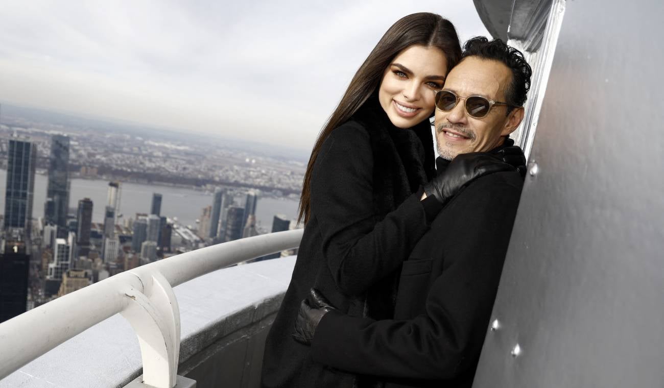 Nadia Ferreira y Marc Anthony