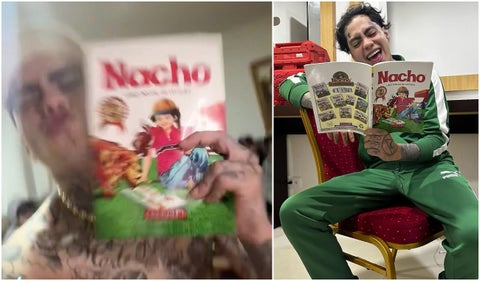 Nicolás Arrieta y la cartilla Nacho Lee