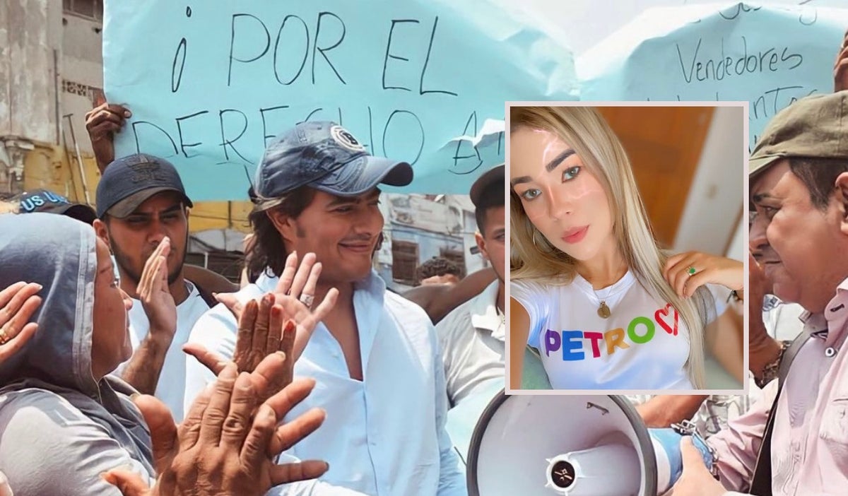 Nicolás Petro Burgos y Day Vásquez