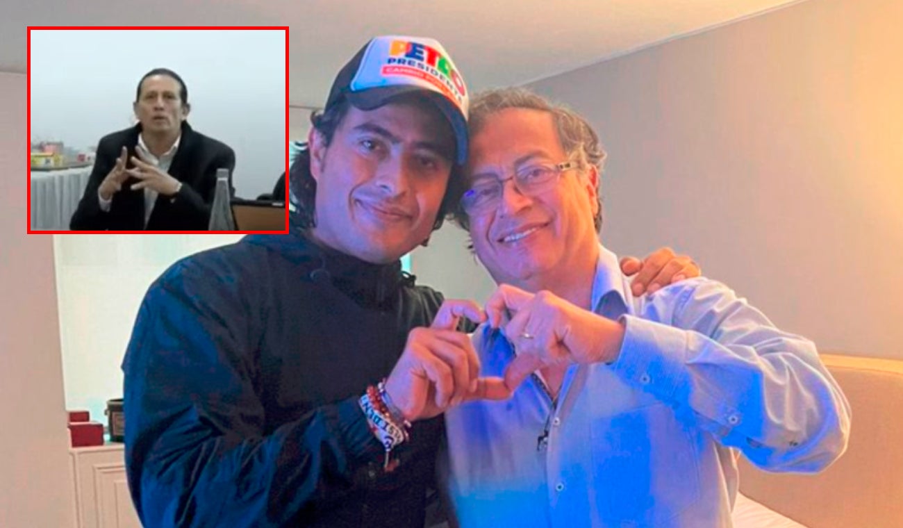 Nicolás Petro y su defensa
