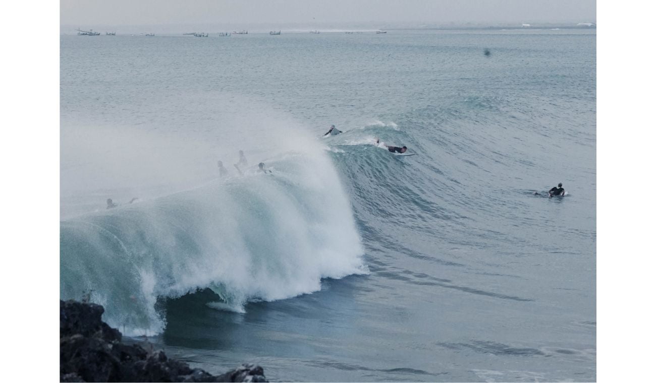 Tres niñas murieron por ola gigante del mar